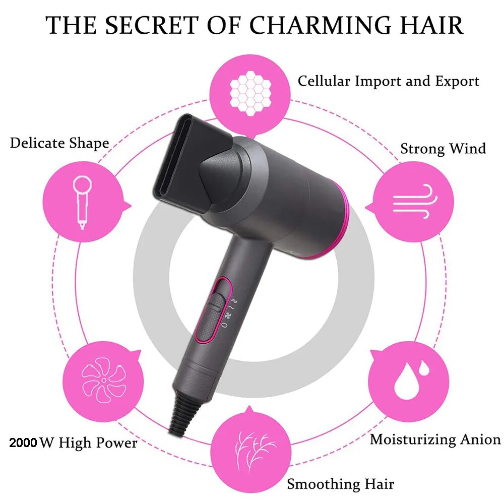 Hair Dryer with Conditioning Diffuser