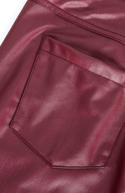 Pu Leather Pants